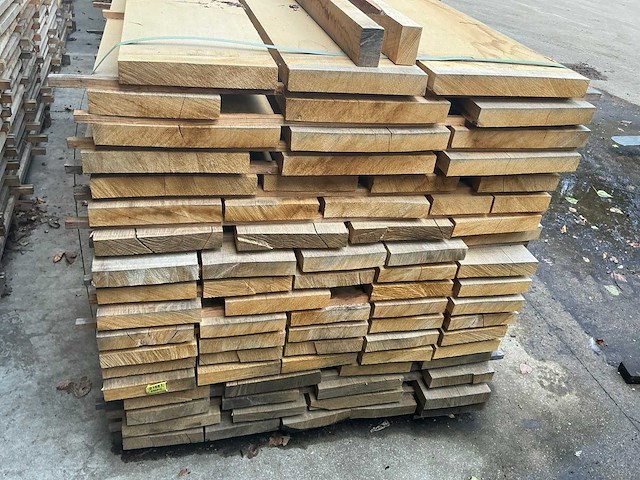 Eiken plank 40 mm 1,422 m3 - afbeelding 4 van  7