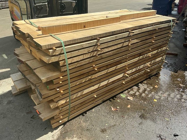 Eiken plank 40 mm 1,440 m3 - afbeelding 2 van  6