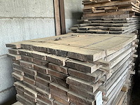 Eiken plank 40 mm (60x) - afbeelding 4 van  5