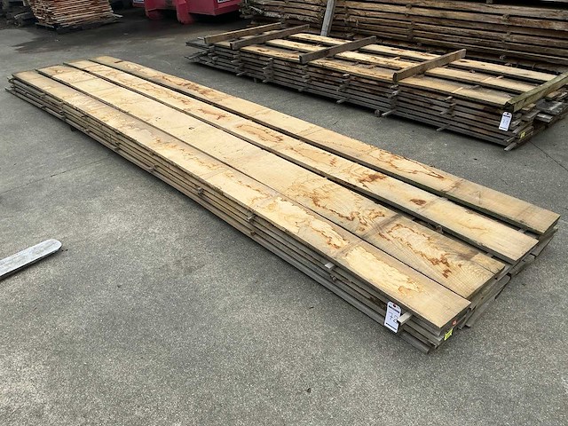 Eiken planken 22 mm 0,418 m3 - afbeelding 1 van  7