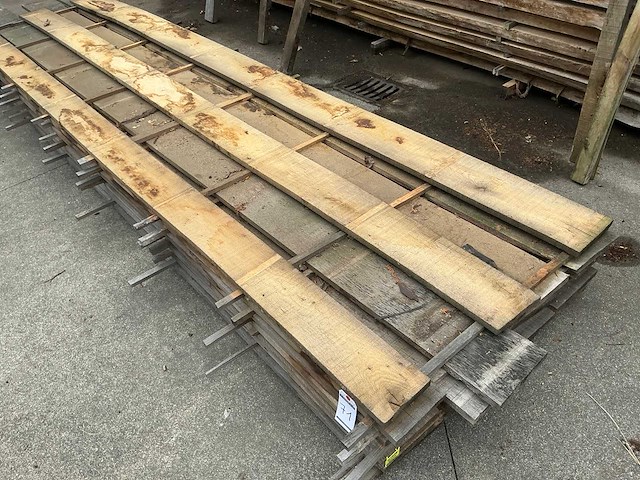 Eiken planken 22 mm 0,486 m3 - afbeelding 4 van  6