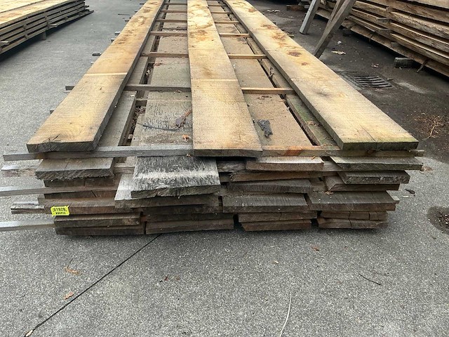Eiken planken 22 mm 0,486 m3 - afbeelding 5 van  6