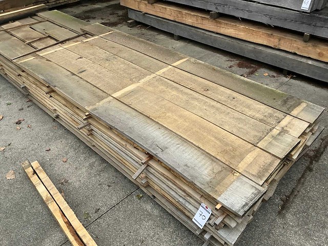 Eiken planken 22 mm 0,657 m3 - afbeelding 3 van  4