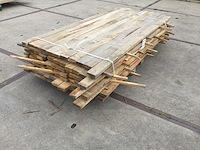 Eiken planken 25x80x2000 (77x) - afbeelding 1 van  7