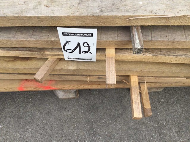 Eiken planken 25x80x2000 (77x) - afbeelding 7 van  7