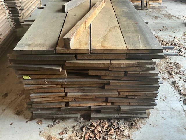 Eiken planken 29 mm 0,843 m3 - afbeelding 3 van  6