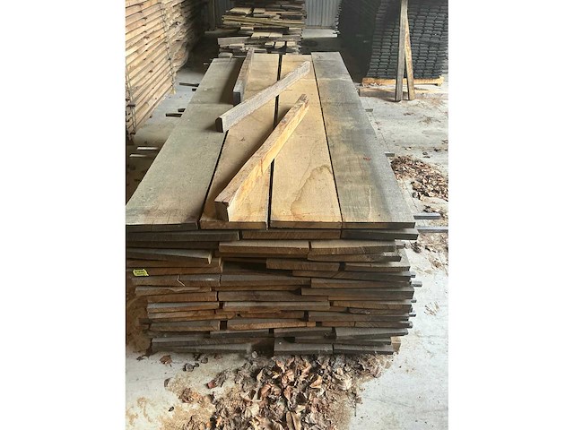 Eiken planken 29 mm 0,843 m3 - afbeelding 4 van  6