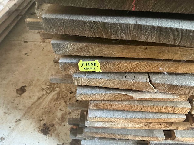 Eiken planken 29 mm 0,843 m3 - afbeelding 3 van  3