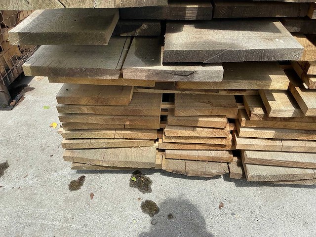 Eiken planken 29 mm 1,116 m3 - afbeelding 5 van  7