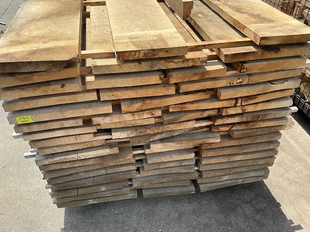 Eiken planken 29 mm 1,116 m3 - afbeelding 6 van  7