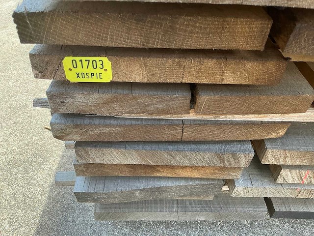 Eiken planken 29 mm 1,270 m3 - afbeelding 6 van  6