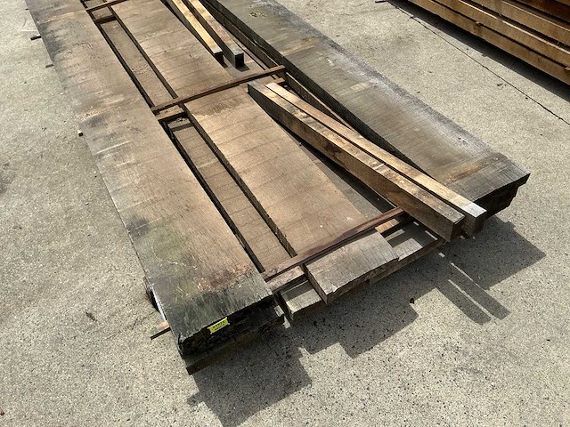 Eiken planken 40 mm 0,276 m3 - afbeelding 4 van  5