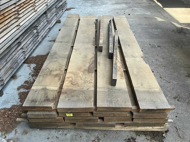 Eiken planken 40 mm 0,288 m3 - afbeelding 3 van  4