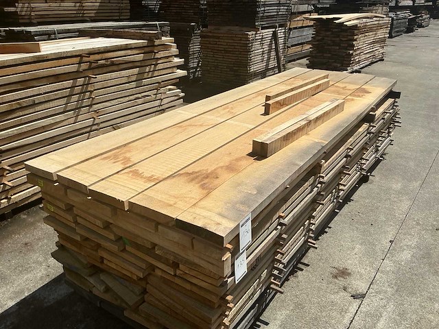 Eiken planken 40 mm 0,366 m3 - afbeelding 2 van  4