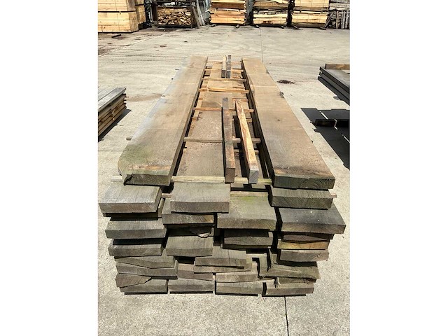 Eiken planken 54 mm 1,401 m3 - afbeelding 4 van  7