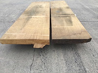 Eiken plateau 2400x1110x70 - afbeelding 3 van  7