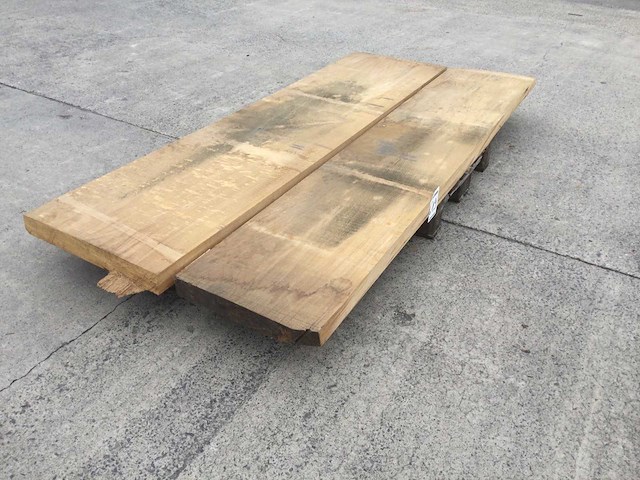 Eiken plateau 2400x1110x70 - afbeelding 1 van  7