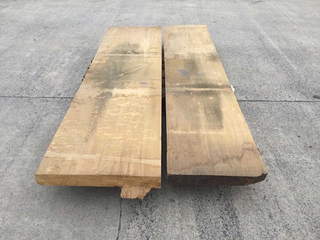 Eiken plateau 2400x1110x70 - afbeelding 2 van  7