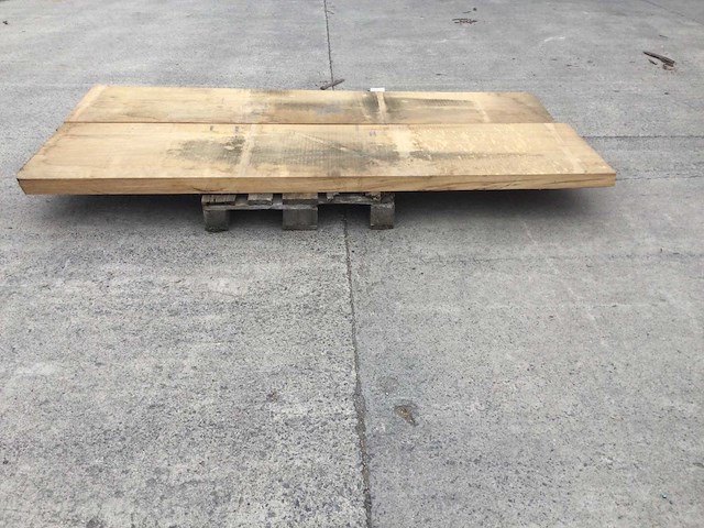 Eiken plateau 2400x1110x70 - afbeelding 4 van  7