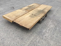 Eiken plateau 2400x1110x70 - afbeelding 5 van  7
