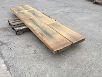 Eiken plateau 2900x730x65 - afbeelding 1 van  6