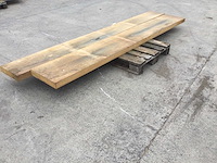 Eiken plateau 2900x730x65 - afbeelding 4 van  6