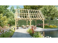 Eiken poolhouse 3,50 x 5,00 - afbeelding 8 van  13