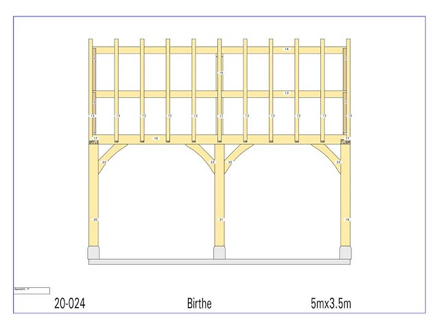 Eiken poolhouse 3,50 x 5,00 - afbeelding 6 van  13