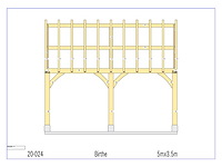 Eiken poolhouse 3,50 x 5,00 - afbeelding 6 van  13