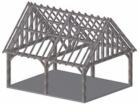 Eiken poolhouse 5x6 - afbeelding 12 van  17