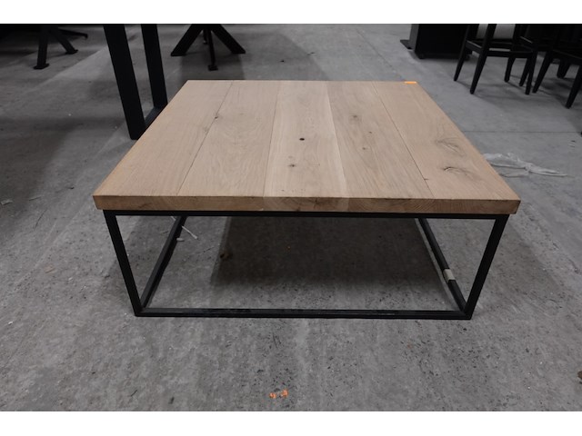 Eiken salon tafel - afbeelding 1 van  4