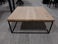 Eiken salon tafel - afbeelding 1 van  4