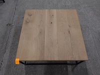 Eiken salon tafel - afbeelding 3 van  4