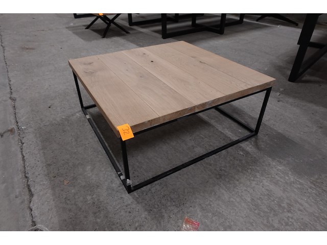 Eiken salon tafel - afbeelding 4 van  4