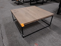 Eiken salon tafel - afbeelding 4 van  4