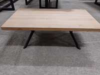 Eiken salon tafel - afbeelding 1 van  3