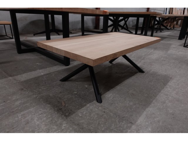 Eiken salon tafel - afbeelding 2 van  3