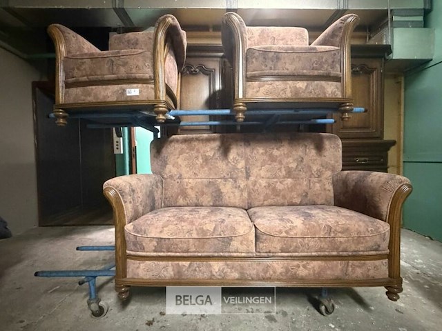 Eiken salon - afbeelding 1 van  4