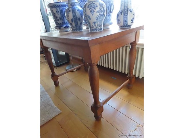 Eiken tafel - afbeelding 2 van  3