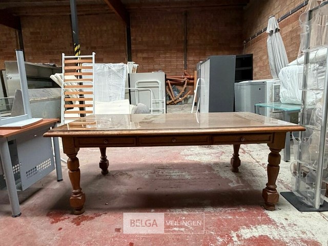 Eiken tafel - afbeelding 1 van  2