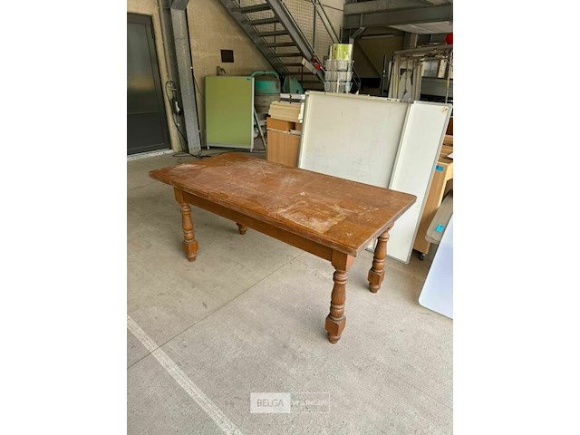 Eiken tafel - afbeelding 1 van  1