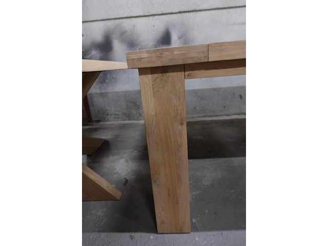 Eiken tafel - afbeelding 3 van  4