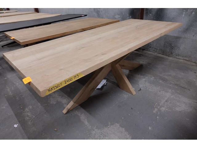 Eiken tafel - afbeelding 1 van  3