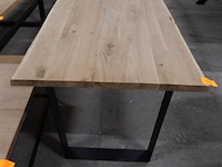 Eiken tafel - afbeelding 2 van  3