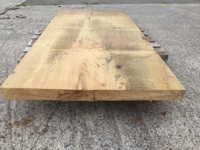 Eiken tafelblad 2040x940x65 - afbeelding 5 van  7