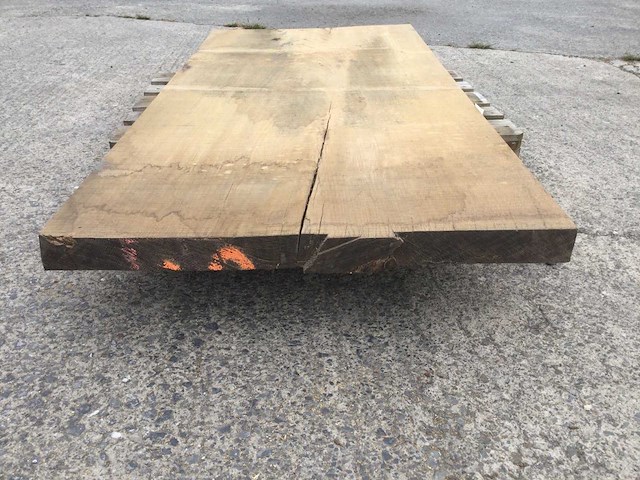 Eiken tafelblad 2040x940x65 - afbeelding 3 van  7