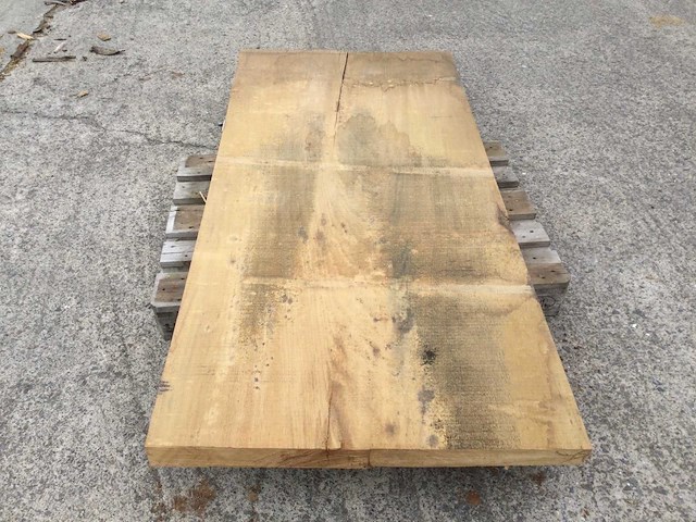 Eiken tafelblad 2040x940x65 - afbeelding 6 van  7