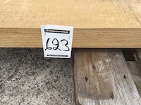 Eiken tafelblad 2040x940x65 - afbeelding 7 van  7