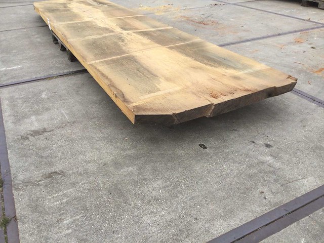 Eiken tafelblad 4200x1050x65 - afbeelding 6 van  7