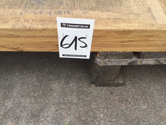 Eiken tafelblad 4200x1050x65 - afbeelding 6 van  7